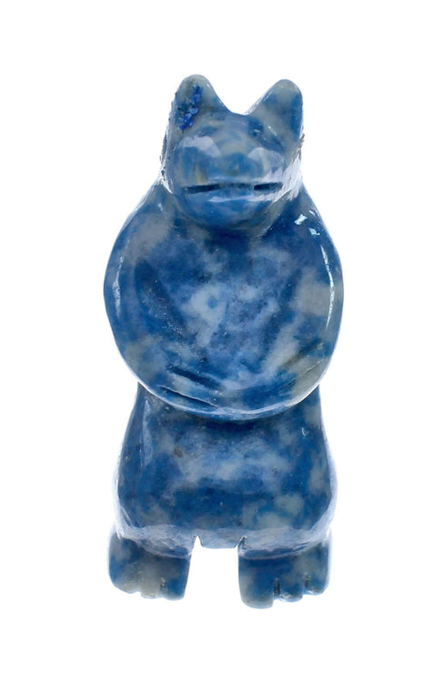 Navajo Hand Crafted Fetish Bear Figurine AX127984